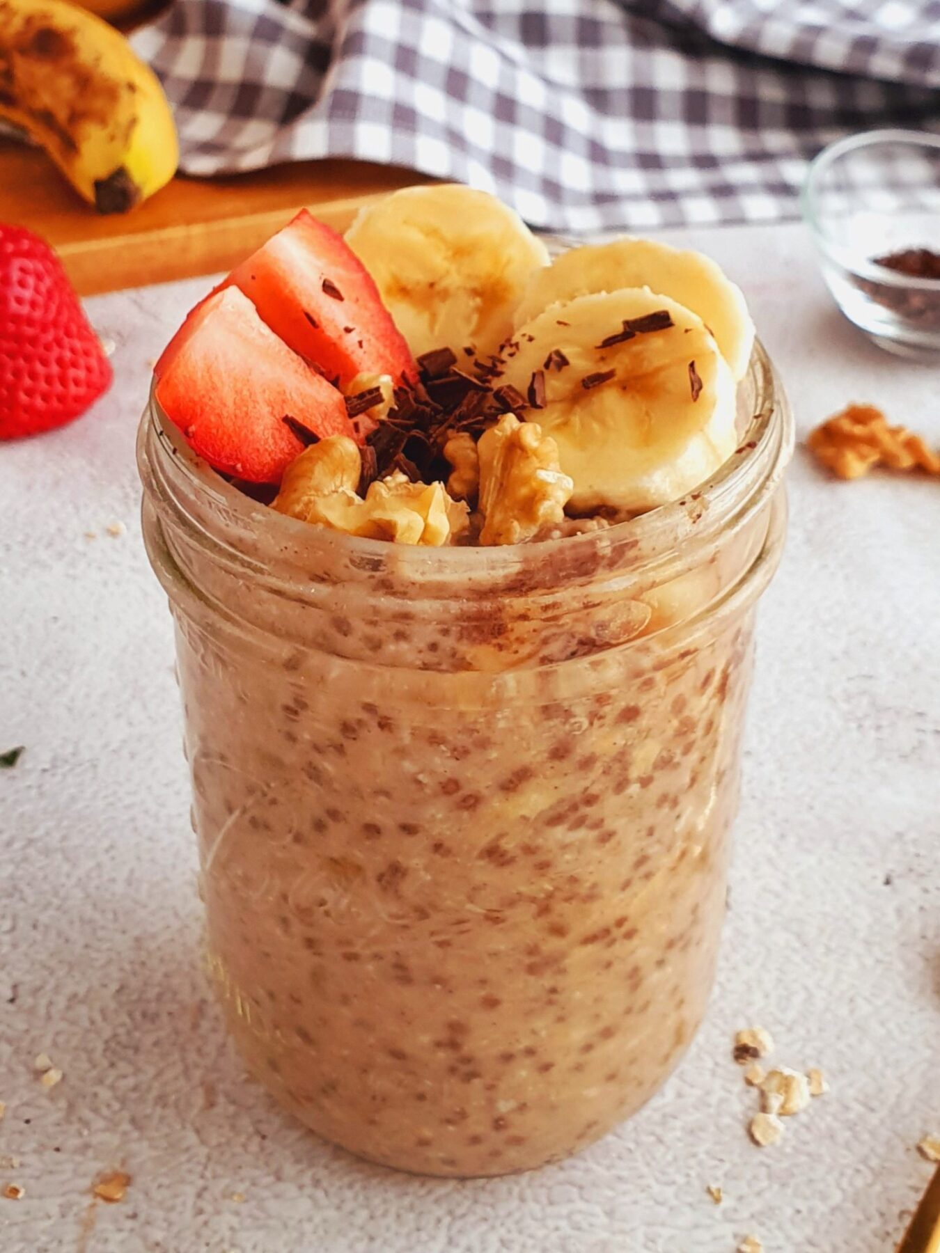 Receta Porridge de Avena Fitness - Crema de Arroz y Semillas