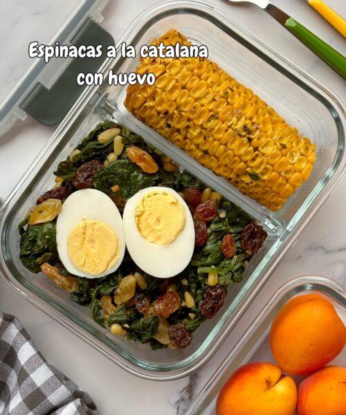 espinacas a la catalana