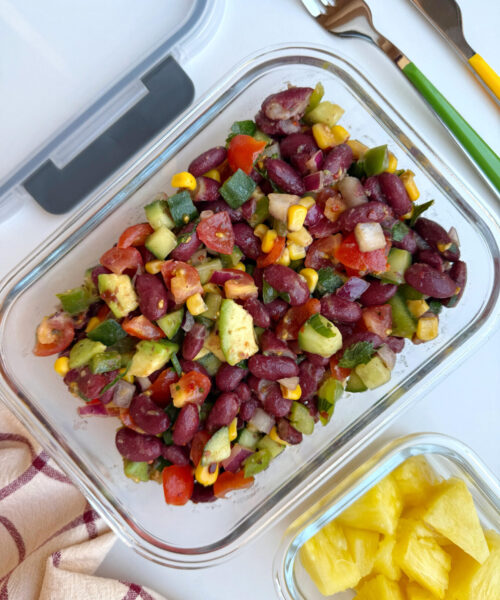 2. tuper ensalada caviar mejicana