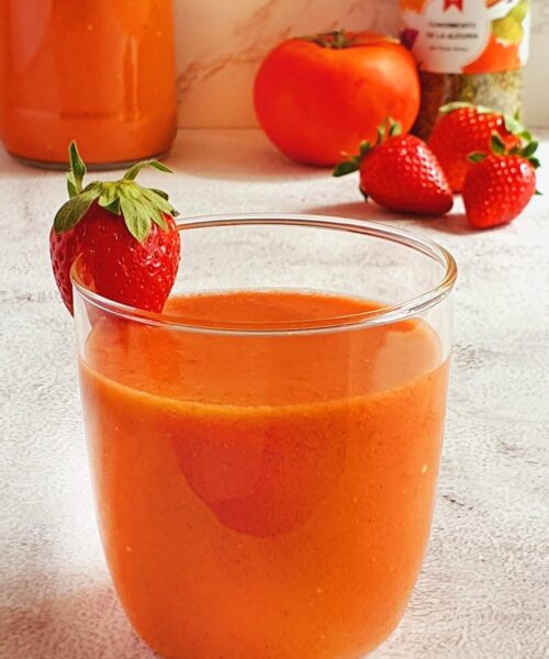 Gazpacho de fresas Gazpacho de fresas