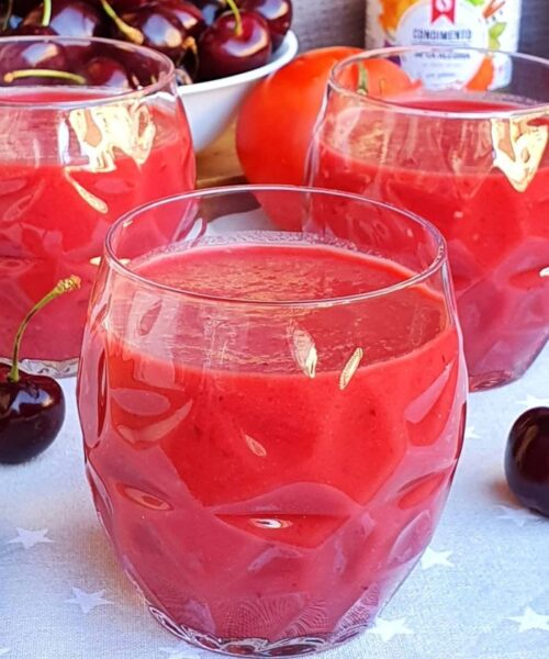 GAZPACHO DE CEREZAS GAZPACHO DE CEREZAS